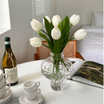 비에트 유리 화병 인테리어 꽃병 수경재배 원통 유리병 : 레이미하우스