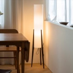 레트로 장 스탠드 조명 침실 거실 LED WABI-SABI 바람 단단한 나무 소파 플로어 : 그레이트직구