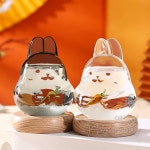 [다도 차총 인테리어 소품] 예향원 수정유리 토끼 찻자리 데코레이션 E-9550 : 예향원