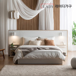 레이디가구 우디화이트 호텔 수납 침대 SS_프레임 : 레이디가구 몰