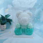 발렌타인 데이 꽃 크라운 장미 곰 그라데이션 곰 여자 친구 선물 : 스스로넷