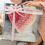 장미 꽃 조화 모형 케이크 여자친구 선물 브라이덜샤워 프로포즈 생일 기념일 발렌타인데이 : 스스로넷