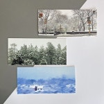 제이피(JP)에코그린 | [루즌업] Eco Slim Postcard, Winter (3type) : jpg. 제이피지