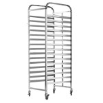 트레이 반납 이동 퇴식대 스테인레스 랙 업소용 카트 : 다있는직구