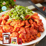 [무료배송] 봄내춘천닭갈비 1kg+소스1+우동1 한입크기 어깨살 : 봄내푸드 복지몰