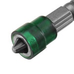 5Pcs 머리 자기 스크루 드라이버 비트 Anti-Slip 1/4 인치 16 진수 PH2 필립스 마른 벽에서 나온 전기 세트 손 도구 : 스쿠몰1