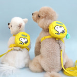 스누피 강아지 가방 하네스 애견하네스 가슴줄 리드줄세트 : 나나네스토어