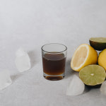 프랑스 강화 유리 샷잔 2p 위스키 스트레이트 소주 빼갈잔 미니 술잔 세트 : 체리쉬 키친