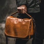 [WOTANCRAFT] Leather Grab Handle for RYKER - Brown 우탄크래프트 라이커 전용 핸들 그립 : LADO