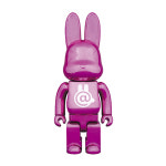 베어브릭 핑크 크롬 래브릭 400% R@BBRICK CHROME PINK 400% : 브릭월드