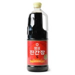 진간장(S) 1.8L 샘표-가정용 혼합간장 양념 업소용 식자재 : 하이브릿지