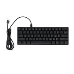 미니게임유선키보드,기계 유선 키보드게임용 키보드 기계 컴퓨터 게이머 LED 백라이트 PC 키패드 인체 공학적 유선 노트북 재고 있음 : GKY