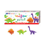 아모스 미니클레이 공룡만들기 도구세트 점토공예 쪼물딱 유치원 촉감활동 놀이교실 생일 선물 : 만들기스쿨