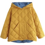 반집업후드 패딩 경량 집업패딩 점퍼 오버핏 자켓 : 두삽