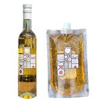 무설탕 반짝이는 사과식초 500ml+리필용 500미리 초모 당뇨식초 천연발효식초 디톡스 : 한가로이 발효농원