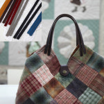 피앤큐핸들 779 천연가죽퀼트가방손잡이 빼빼로핸들 : 발도르프하우스