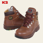K2 KS-14 6인치 지퍼 가죽 발목 안전화 작업 공업 건설 남성 여성 현장 케이투 : 주식회사 삼정종합상사