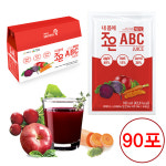 내몸에 조은 ABC주스 100ml 90포 클렌즈쥬스 사과 비트 당근 착즙 에이비씨 좋은 : 건전스낵 다이어트당뇨환자몰