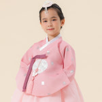 아가명주 레이나은박당의 여아 유아 아동 돌 아기 여아한복 세트 : 아가명주