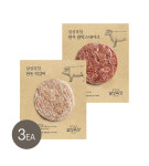[설성목장] 육즙가득 한우 함박스테이크 / 한돈 떡갈비 X3팩 묶음 : 설성목장