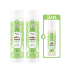 진마유 에스테틱 논실리콘 샴푸250ml x 2+50ml : 진마유.손바유