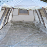 장박비닐 캠핑 텐트 바닥공사 대형비닐 투명 0.1 x 3m x 5m 보양 : 세원비닐