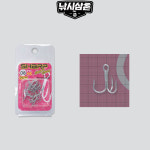 워터맨 샤프 트레블 훅 루어낚시바늘 낚시삼촌 : 낚시삼촌