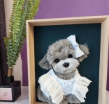 반려동물 양모 반입체 초상화 주문제작 : 폼찌공방