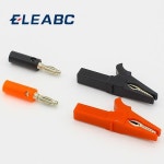 악어집게 악어클립 55MM 악어 클립 + 바나나 플러그, 4mm 케이블 클립이있는 테스트 프로브 : 좋은물건과좋은사람