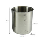 (K-ACE) 스텐비이커 2L (손잡이X)/ KA.23-11A : 성진메드