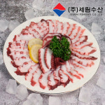 세림수산 남해돌문어 자숙문어 슬라이스 캠핑 썰은문어 숙회 문어회 450g 150g 3팩 : 세림수산