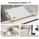 겨울용 고양이 창문 해먹 침대 매트 쉬운세탁 품질 패브릭 애완동물 걸이식 반려동물 겨울상품 : 오니Cat