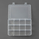 투명 플라스틱 칸막이 보관함 12칸 수납 케이스 : 태양잡화점