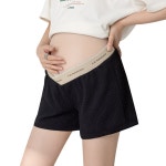 산모 임산부 출산 반바지 여성의 얇은 한 넓은 다리 바지 내의 : 타다직구