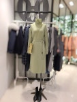 [뉴코아강남 DEWL] 진주 소매 포인트 벨티드 하이넥 캐시미어 롱 니트 원피스 L224KSE033 : 뉴코아 강남점 듀엘
