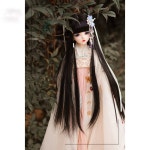 전통 구체관절인형 구관 가발 6 스케일 BJD 인형 가발 고대 의상 의상 소품 : 오다직구