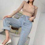 에이디디 퀸브이티셔츠 : 트렌디우먼