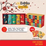 말레이시아 유레카 2023 한정판 캐릭터 팝콘 CNY Iconic Gift Box Set : 구즈말레이시아