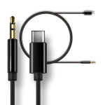 차량 옥스 케이블 AUX3.5mm3극 C타입 : chakhanstore