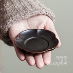 [다도 다기] 예향원 경덕진 순수공 빙렬문 요변유 매화 찻잔받침 E-9558 : 예향원