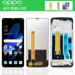 액정 셀프수리 부품 6.5 OPPO A31 CPH CPH2073 CPH2081 CPH2029 CPH2031 LCD 디스플레이 터치스크린 디지타이저 프레임 어셈블리 포함... 