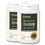미가식품 다시마환 국산 다시마분말 100% 250g : 해가쨍