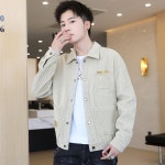 남성 숏자켓 코듀로이 재킷 봄 가을 트렌드 멋스러운 카고넥 쇼트 슬랙스 남성복 : 문베어