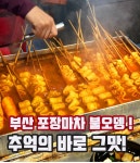 부산 포장마차 불오뎅 (꼬지어묵 40개+매운소스 200g) 국민간식 별미 술안주 냉동포장 : 구매9999