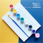 웬디의 diy 그림 그리기 드로잉 세트 캔버스 액자 아크릴물감 : 웬디의보석함