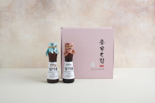 친환경 부모님선물 들기름, 참기름 선물세트 (들기름160ml, 참기름160ml) : 흥부마을
