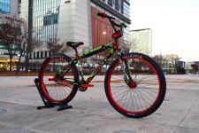 [원웨이바이크] 29인치 DBLOCKS 커스텀 BMX - RED 디스크 브레이크 : 원웨이바이크