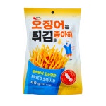 오징어는 튀김을 좋아해 40g x 5 간단한 오징어 튀김 술 안주 진미채 : 더 먹다