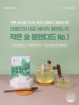 [브랭티] 블렌딩티 작은 숲 블렌디드 No.1 12.5g/5개입(2.5gx5tb) 프리미엄 블렌디드 티 BLENNT 녹차,과일,사과,유자,진피,귤껍질 : BLENNT