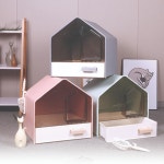 [펫트코리아] 펫스테이트 하우스 고양이 화장실 : 앞집멍멍이뒷집야옹이